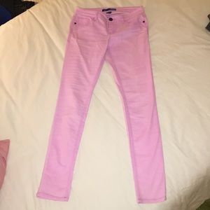 Tinsel Skinny Jeans - Pink